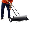 24" Rolling Magnetic Pick-Up Sweeper, 30LBS Capacity, with Quick Release Latch & Adjustable Long Handle, for Nails Needles Screws Collection - 2 of 4