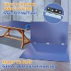 Belatt 8ft Foldable Ping Pong Conversion Top - Professional MDF Table Tennis Surface with Net, 12 EVA Pads, No Assembly Blue - 4 of 4