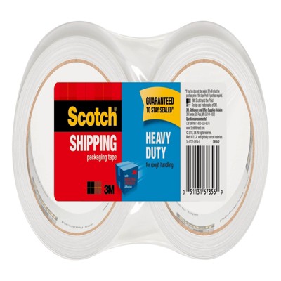 Scotch Heavy Duty Shipping Tape With Dispenser : Target