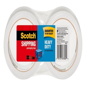Scotch 1.88 in. W X 54.6 yd L Packing Tape Clear Model No. 3850-2 - 1 of 1