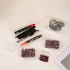 36-Pack Small Plastic Organizer Boxes with Hinged Lids & Labels, Mixed Size Containers for Crafts, Jewelry, and Beads - 4 of 4