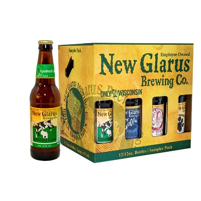 New Glarus Beer Sampler Pack - 12pk/12 fl oz Bottles
