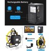 Sewer Inspection Camera, 165 Ft Plumber's Snake Camera with 9 Inch Hd LCD, Dvr and Adjustable LEDs, Snake with Markings - 2 of 4