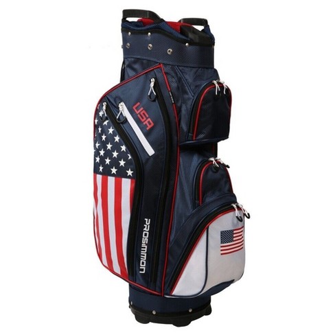 Hot-Z Golf USA Flag Cart Bag