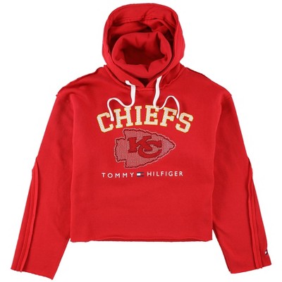 Tommy Hilfiger Womens Kansas City Chiefs Hoodie Sweatshirt