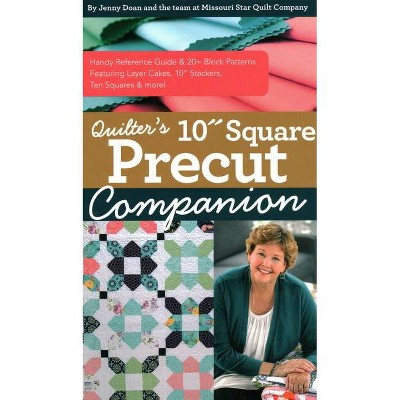 Quilter's 10" Square Precut Companion - by  Jenny Doan (Spiral Bound)