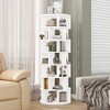 Whisen Elegant Style 7-Tier 360° Revolving Shoe Rack Tower with 5 Grids Per Layer - 2 of 4