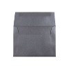 JAM Paper A6 Metallic Invitation Envelopes 4.75x6.5 Stardream Anthracite BK GCST656I - 2 of 2