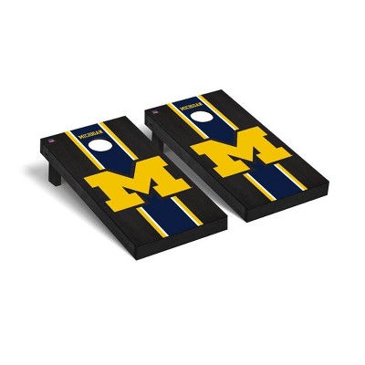 Quinnipiac Bobcats Regulation Cornhole Game Set Onyx Stained