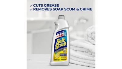 Easy Scrub With Bleach Liquid, Soft Abrasive Liquid, Multi Stain