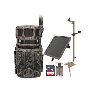 Stealth Cam Revolver 40MP Pro 360 Degree Cellular Trail Camera with Mounting Post FieldMAX Solar Battery 32GB Memory Cards and Card Reader - 1 of 4