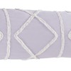 Sweet Jojo Designs Gender Neutral Body Pillow Cover (Pillow Not Included) 54in.x20in. Boho Fringe Purple Ivory - 3 of 4