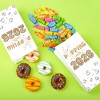 Big Dot of Happiness Hello New Year Popcorn Bags, Black & Gold Popping into 2026 NYE Party Treats, Free-Standing Individual White Paper Bags - 25 Ct - 2 of 4