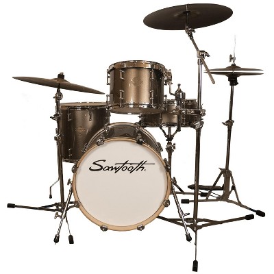 Sawtooth Command Series 4 Piece Drum Shell Pack with 18 Bass Drum Champagne