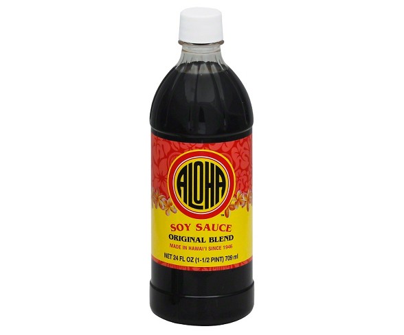 Aloha Shoyu Regular Soy Sauce - 24 oz