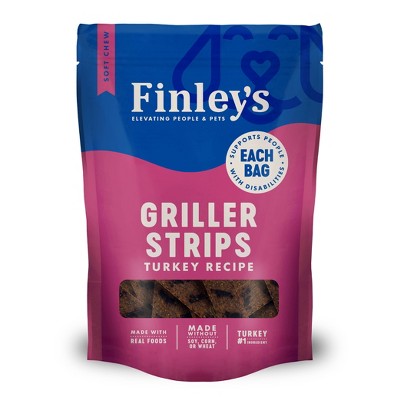 Finley's Turkey Flavor Jerky Dog Treats - 14.5oz
