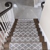 Sussexhome Stair Treads Trellisville Collection Contemporary and Soft, Adhesive Tape, 9" X 28" , Pack of 4/7/13/15 - 2 of 4
