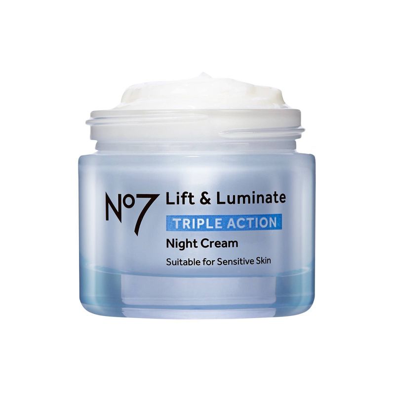 No7 Lift &#38; Luminate Triple Action Night Cream - 1.69 fl oz, 3 of 10