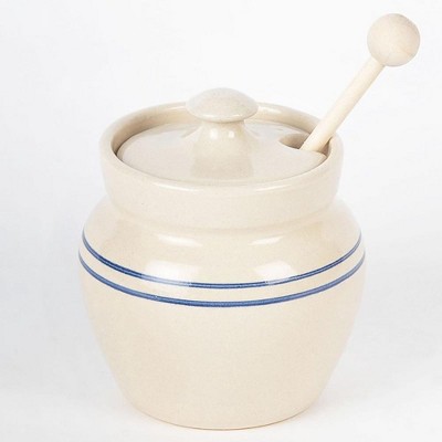 Martinez Pottery Heritage Stoneware Honey Pot - Thumbnail 2