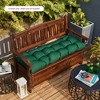 ARTPLAN Outdoor 48 Inch Bench Cushion Tufted for Outdoor Furniture, 48"x18"x4" Wicker Patio Loveseat Cushion All Weather - 3 of 4