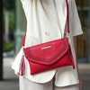 MKF Collection Remi Vegan Leather Women’s Shoulder Crossbody  Bag by Mia K - 4 of 4
