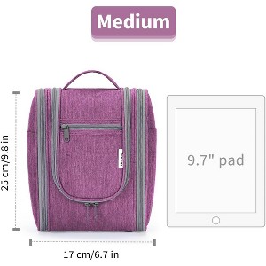 Narwey Small Hanging Toiletry Bag Women Travel Makeup Bag Organizer Toiletries Bag - 1 of 3