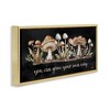 Stupell Industries Grow Your Own Way Black Framed Floater Canvas Wall Art - 3 of 4