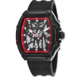 Christian Van Sant Men's Odyssey Black Dial Watch - CV6197B - 1 of 1