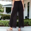Anna-Kaci Women's Everyday Palazzo High Waist Summer Day Pant - 3 of 4