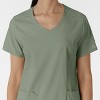 Wink Boundless Women's 2-Pocket V-Neck Scrub Top - 4 of 4