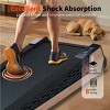 SEVOBAL Walking Pad Running 2.55HP Cushioned Belt 8° Incline Portable Treadmill Spacious Surface Under Desk Home Gym Office, Brown, 38.9"*21.3"*6.9" - 4 of 4