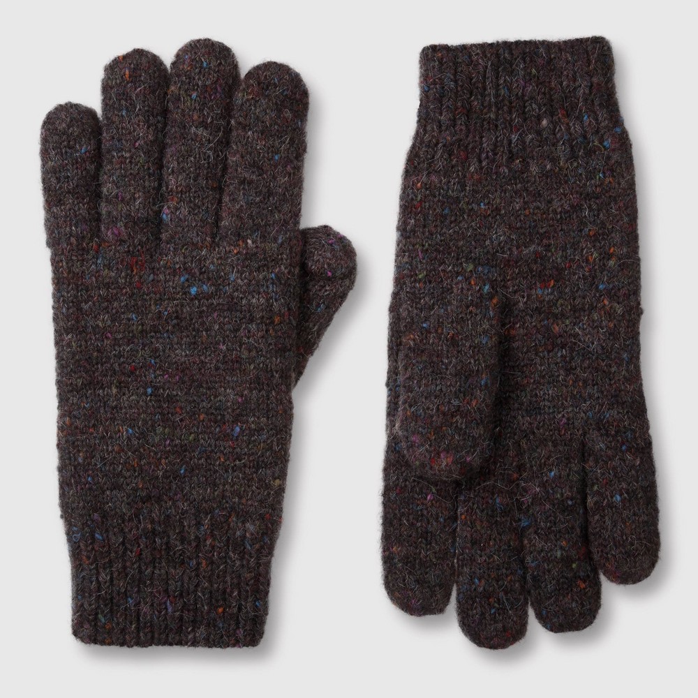 Photos - Winter Gloves & Mittens Isotoner Adult Recycled Knit Gloves - Gray 