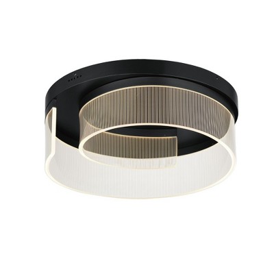 ET2 Lighting Sonata 1 - Light Flush Mount in  Black