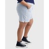 Hanes Just My Size Women's Cotton Jersey Pull-On Shorts, 7" (Plus Size) - 2 of 4