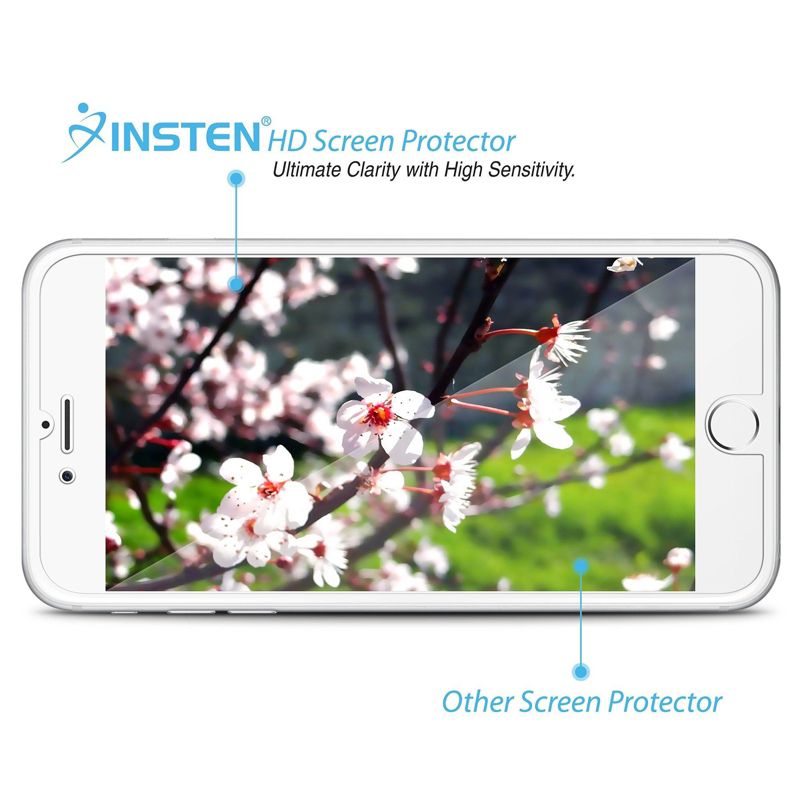 INSTEN Clear Screen Protector compatible with Apple iPhone 7 Plus, 2 of 6