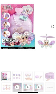 LOL Surprise! Magic Flyers - Flutter Star Doll (Pink Wings) Childrens Toy