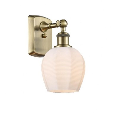 Norfolk - 1 Light Wall Sconce In Industrial Style-10 Inches Tall and 5.75 Inches Wide