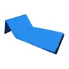 BalanceFrom Fitness 72 x 48 Inch All Purpose Exercise Mat Bundled with 8 Foot Balance Beam Foldable Gymnastic Activity Set, Blue - 2 of 4