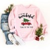 Simply Sage Market Women's Graphic Sweatshirt It's The Most Wonderful Time Car - 3 of 4