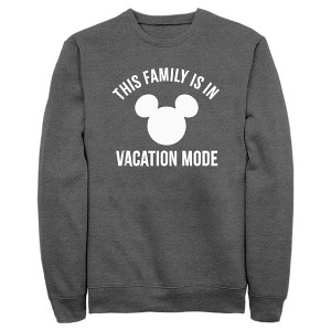 Men's Mickey & Friends This Family Is in Vacation Mode Sweatshirt - 1 of 4