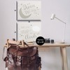 Stupell Industries Nursery Dreams Quotes 2pc Canvas Art Set - 3 of 4