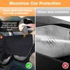 JOEJOY Back Seat Extender for Large Dogs,Dog Car Seat Cover with Side Flaps,Dog Hammock for Car, SUVs - 3 of 4
