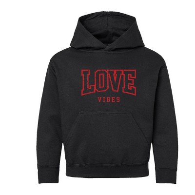 The Juniper Shop Love Vibes Varsity Youth Graphic Hoodie