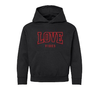 The Juniper Shop Love Vibes Varsity Youth Graphic Hoodie - 1 of 3