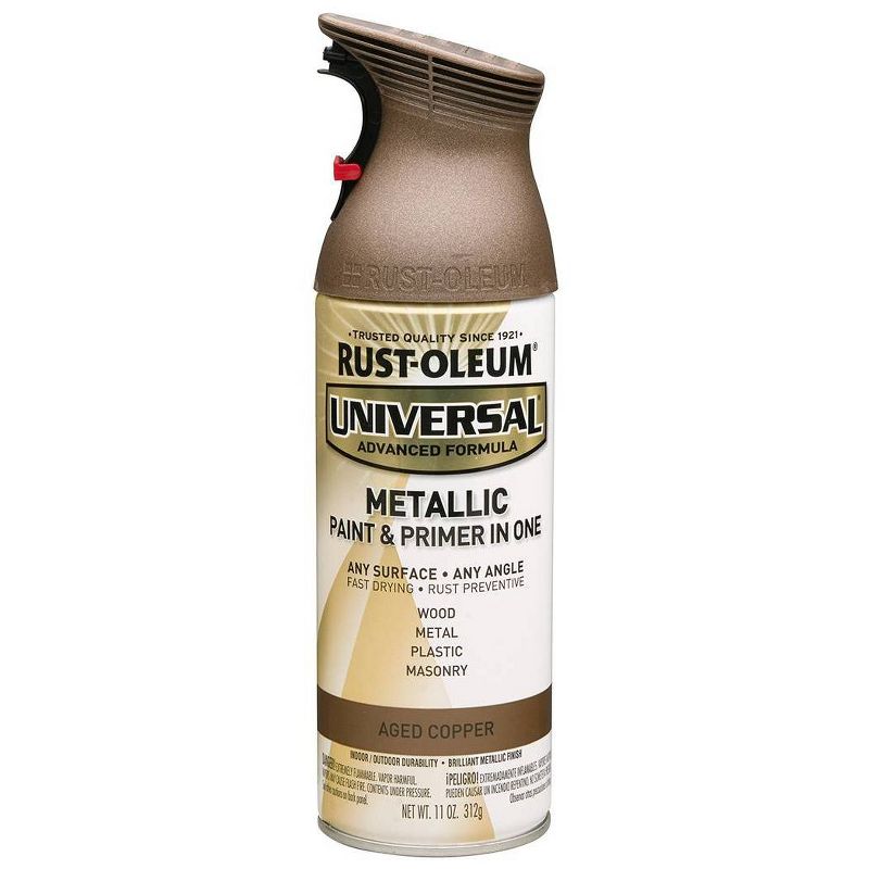 Rust-Oleum 11oz Universal Flat Metallic Spray Paint, 5 of 10
