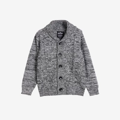 X RAY Boy's Cable Knit Cardigan