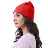 Soft Fleece Watch Cap Winter Warm Cozy Skull Hat, Black - Solaris - 4 of 4