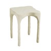 TOV Furniture Skully Textured Side Table in Cream - 3 of 4