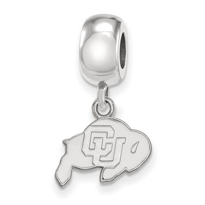 Black Bow Jewelry Sterling Silver Colorado Buffalos NCAA Bead Charm