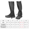 Unique Bargains Waterproof 600D Oxford Rain Snow Boot Shoe Gaiters 1 Pair - 2 of 4